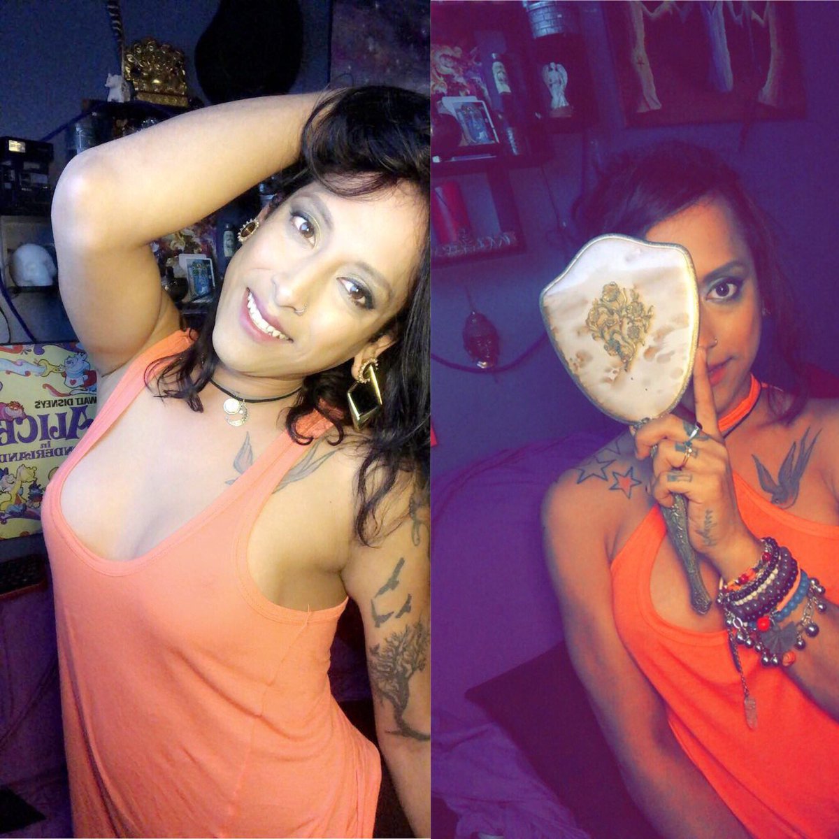Smileydeleon1's tweet photo. 😈 Naughty or nice 👼 

#smileydeleon #trans #asabovesobelow #findme #misfit #transisbeautiful https://t.co/0SkTvu12CB
