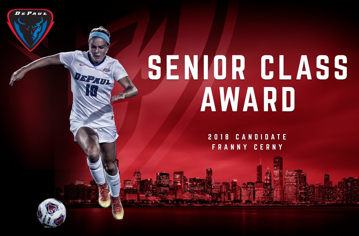 Our very own Franny Cerny has been selected as one of 60 candidates for the 2018 Senior CLASS Award. Congratulations, Franny - We're so proud! #AllIn