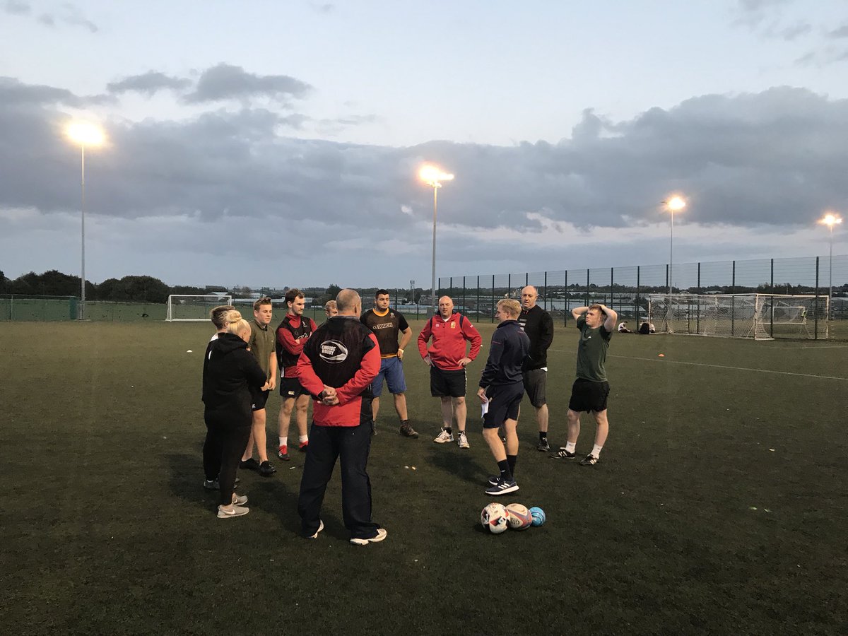 AcademyforSport's tweet photo. 🏉 Great to see local club coaches &amp; college staff join Rugby Academy Students to complete the new England Rugby CARD’s CPD @AcademyforSport Great feedback from the first course of the year #alwayslearning #coachingpathways @DurhamRFU @RFU_Colleges #focuscollege https://t.co/uYgU0Ht0xO