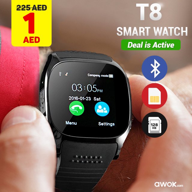 gold spark smart watch price