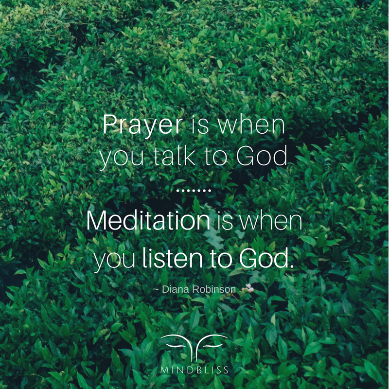 MindblissInc's tweet photo. Meditation is when you listen to God. :) https://t.co/TvvBTy1qMg