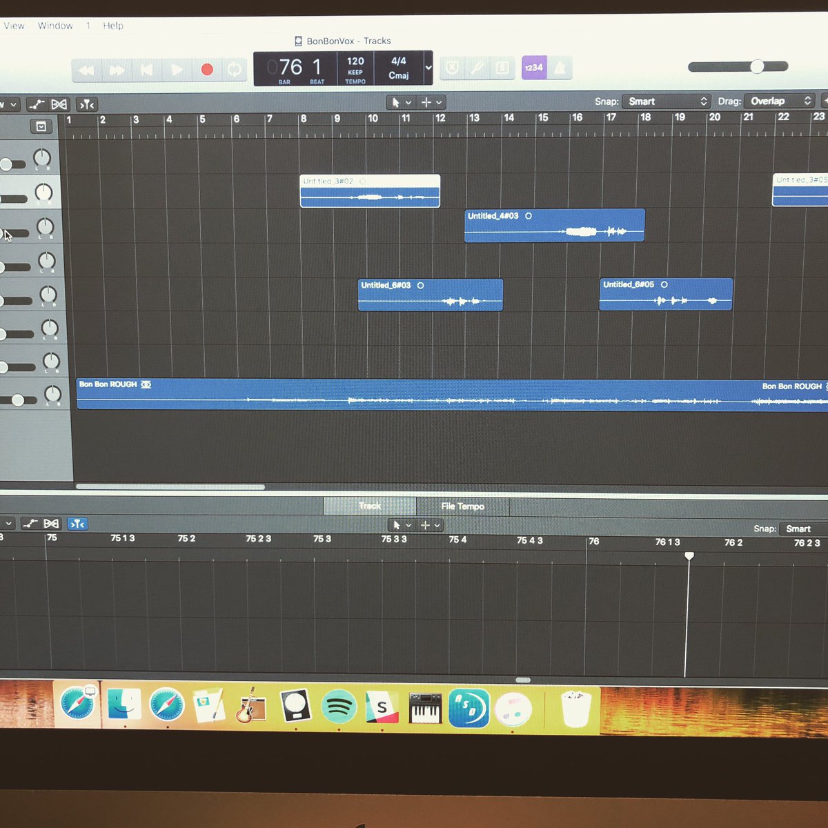 Excited to be tracking some demos of new songs! #twitterlyfe