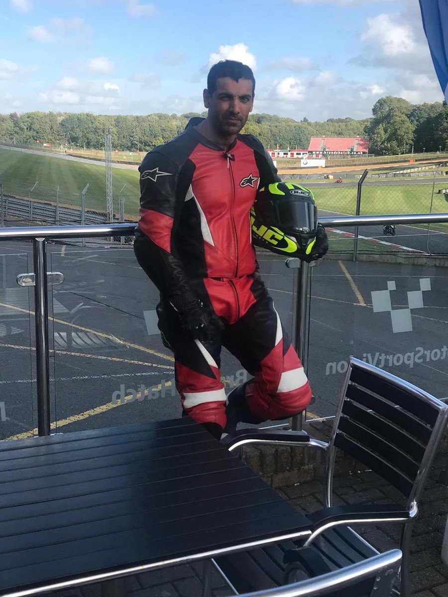 TheJohnAbraham's tweet image. Great track day @Brands_Hatch circuit. @Superbikeschoo1 #livetoride #speed #loveforbikes #bikesfirst #oncearideralwaysarider
