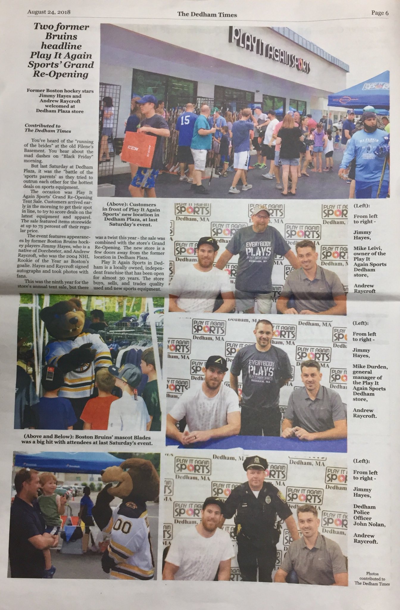 Play It Again Sports Dedham on Twitter "We can’t believe we’ve been