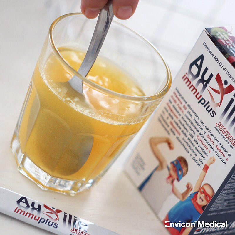 EnviconMedical's tweet photo. Il cambio di #stagione è il momento per iniziare ad assumere un valido #integratore a sostegno del sistema immunitario. Per i più piccoli #enviconmedical propone Auxilie® Immuplus Junior masticabile o solubile. Per tutto il mese di Settembre 2018 è attiva la #promozione 3X2 https://t.co/pf0TLZWPwR