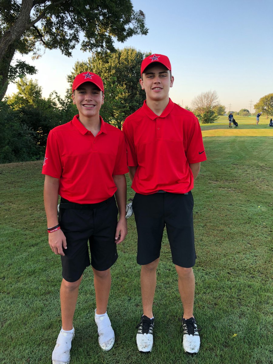 First Golf Tournament. JV Boys at Oak Hollow Today
Some Pics of Tyler Frederick, Tyler Clayton, Tyler Wendel, Cooper Seidman, Granger Hassman.  Great experience in their first tournament