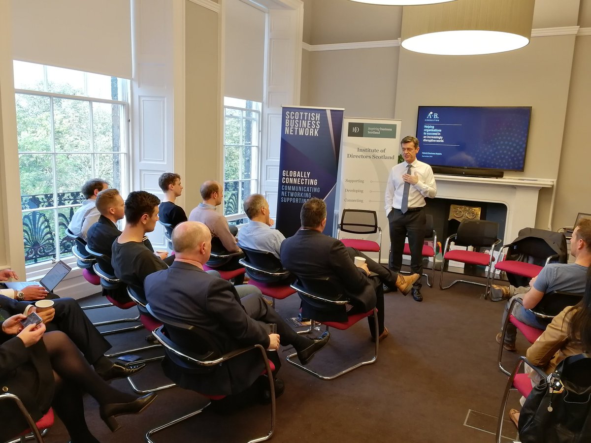 We are on to our final event of the day as we start our #SIW18 event with @AAB_Consulting as they take us through the sort of Hybrid Business Models we see in Silicon Valley, China and more #ScotlandIsNow