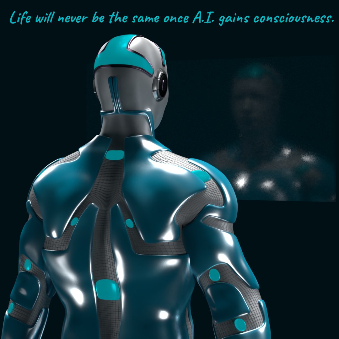 RobotusProject's tweet photo. Life will never be the same once A.I. gains consciousness. 🙂🆚🤖

#AI #ArtificialIntelligence #people #life #ethics #Humanity #RobotusProject https://t.co/mvxqOrscWs