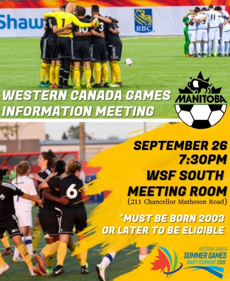 Manitoba Soccer on Twitter "The MSA will be holding open trials for