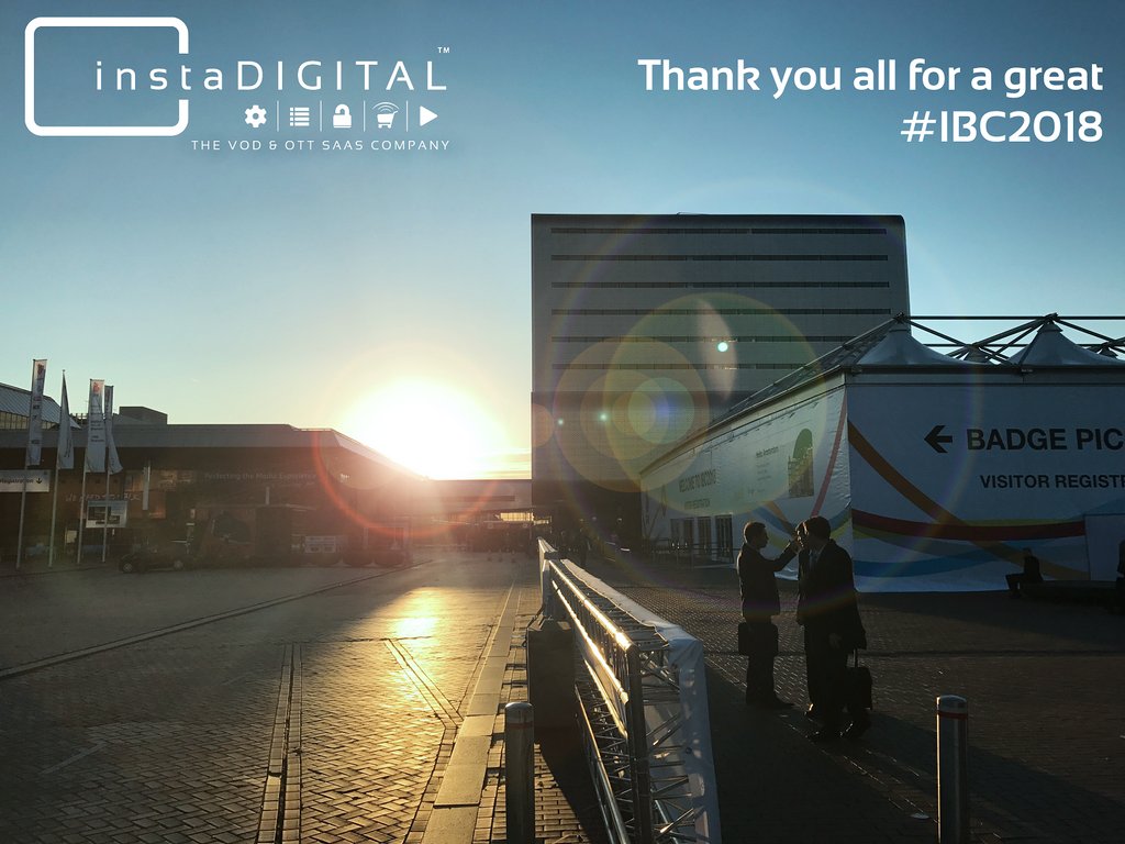 insta_DIGITAL's tweet photo. To all our old friends, it was great to see you all and catch up.
To all our new friends, we look forward to working with you soon.
#IBC2018 #instaDIGITAL #OTT #VOD https://t.co/pXz13OUh9U