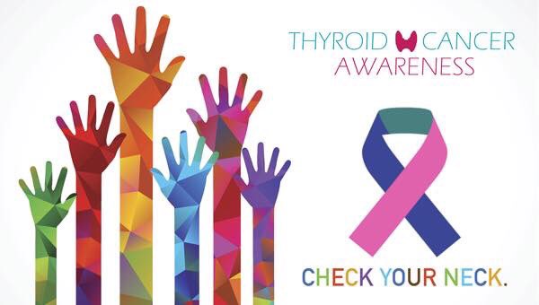 It’s Thyroid Cancer Awareness Month and two years for me without cancer! #CheckYourNeck