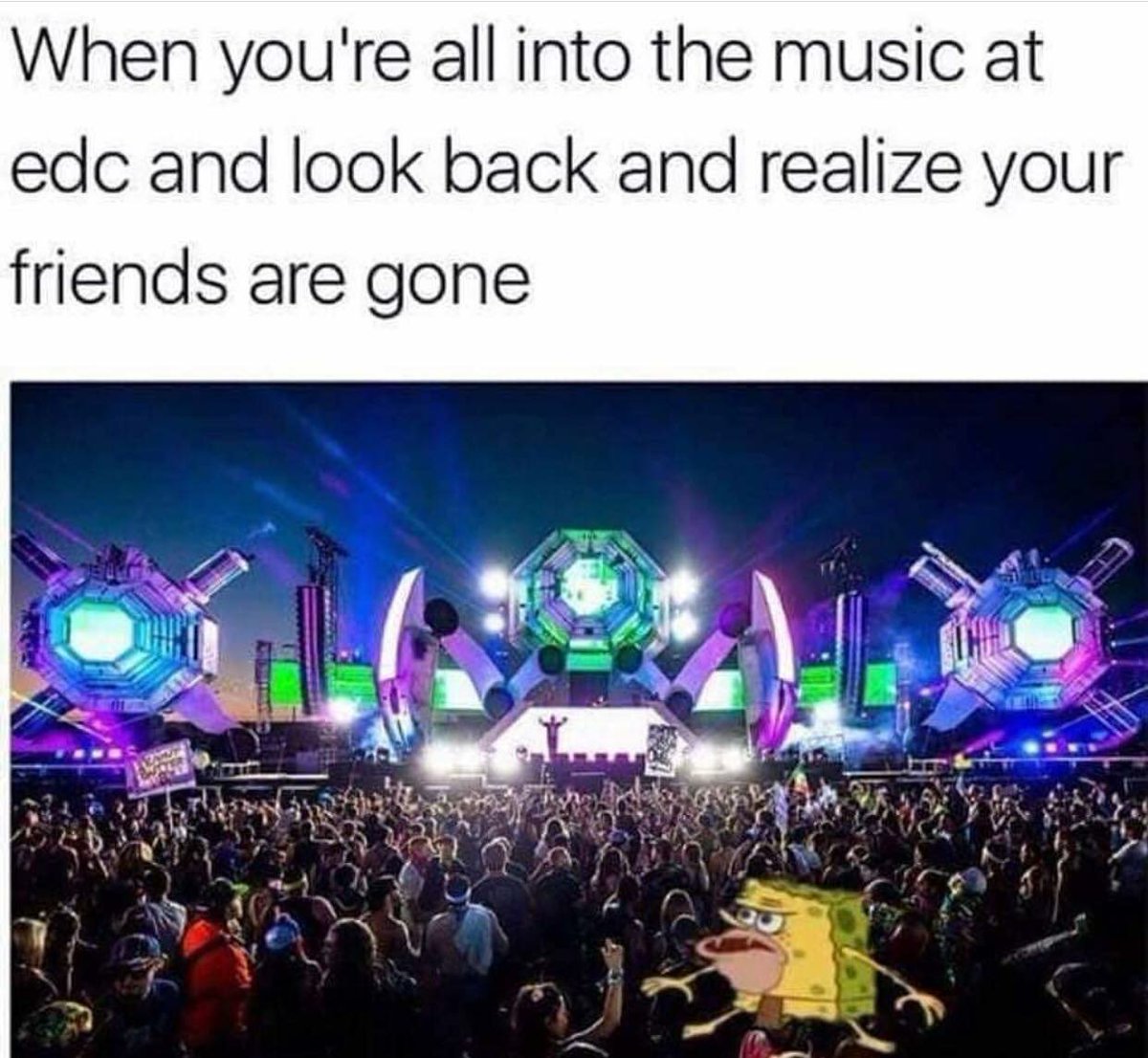 TheRaveDoctor's tweet image. Always happens 🤷🏻‍♀️ TAG your fam that leaves you 😂 #edclv2019 #raverproblems