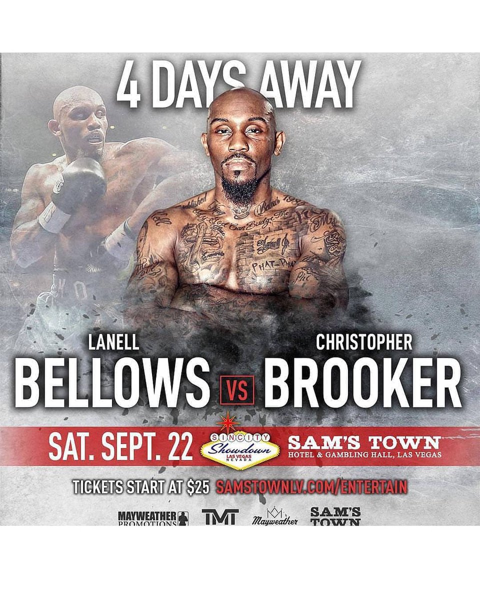 KingsBoxing_'s tweet photo. 🔥King's Promotions own Christopher Brooker returns to the ring to make some noise Saturday, September 22 at Sam's Town Live. Doors open at 3pm. First bell 3:30pm
-- @icecold_215 @mayweatherpromotions @i_dcork1
#boxingfans #KingsBoxing #kingspromotions #mayweatherpromotions https://t.co/lvvjHOBWm3