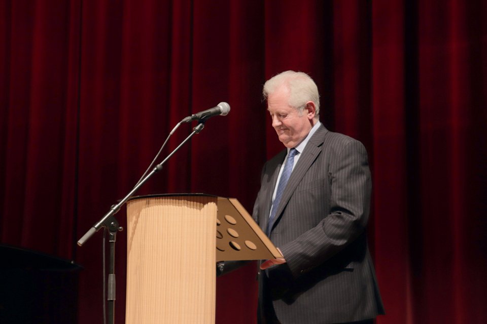 RCMLondon's tweet photo. 'To be an advocate for the art of music is an exceptional honour' - RCM Director Colin Lawson providing today's wonderful #WednesdayWisdom to #RCMFreshers! https://t.co/SxCVibHX9T