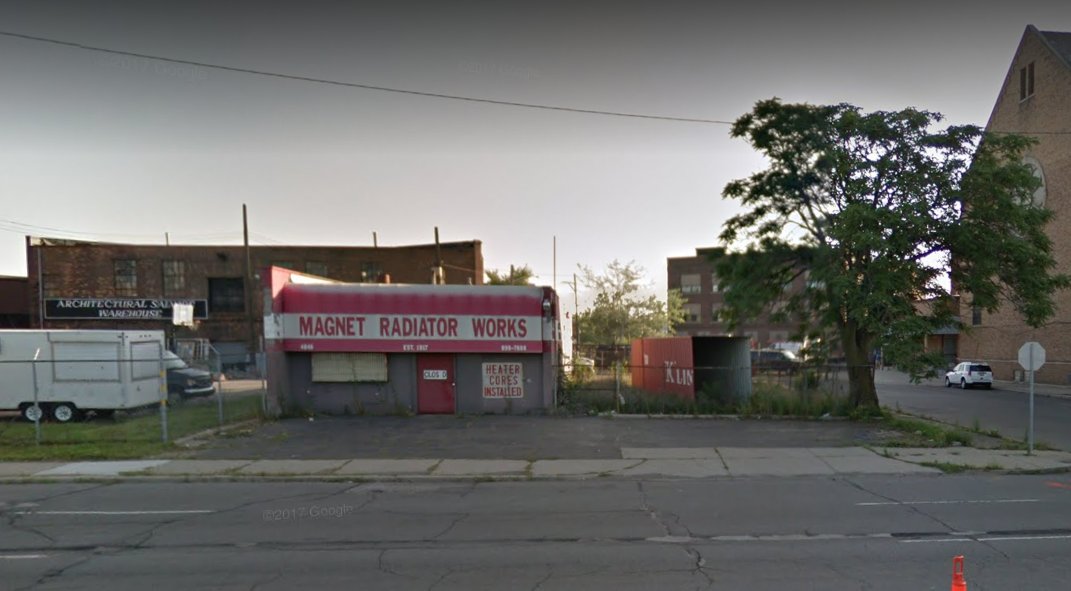 TransitGuideDET's tweet photo. The people behind #TAKOI are working on a new restaurant in Core City called Magnet. It sits near the crossroads of Warren & Grand River & accessible from downtown by @RideDDOT #3-Grand River & @MidtownDetroit by bus #8-Warren (formerly Crosstown). https://t.co/XbpUdL18SR https://t.co/ZeUdauzMwn