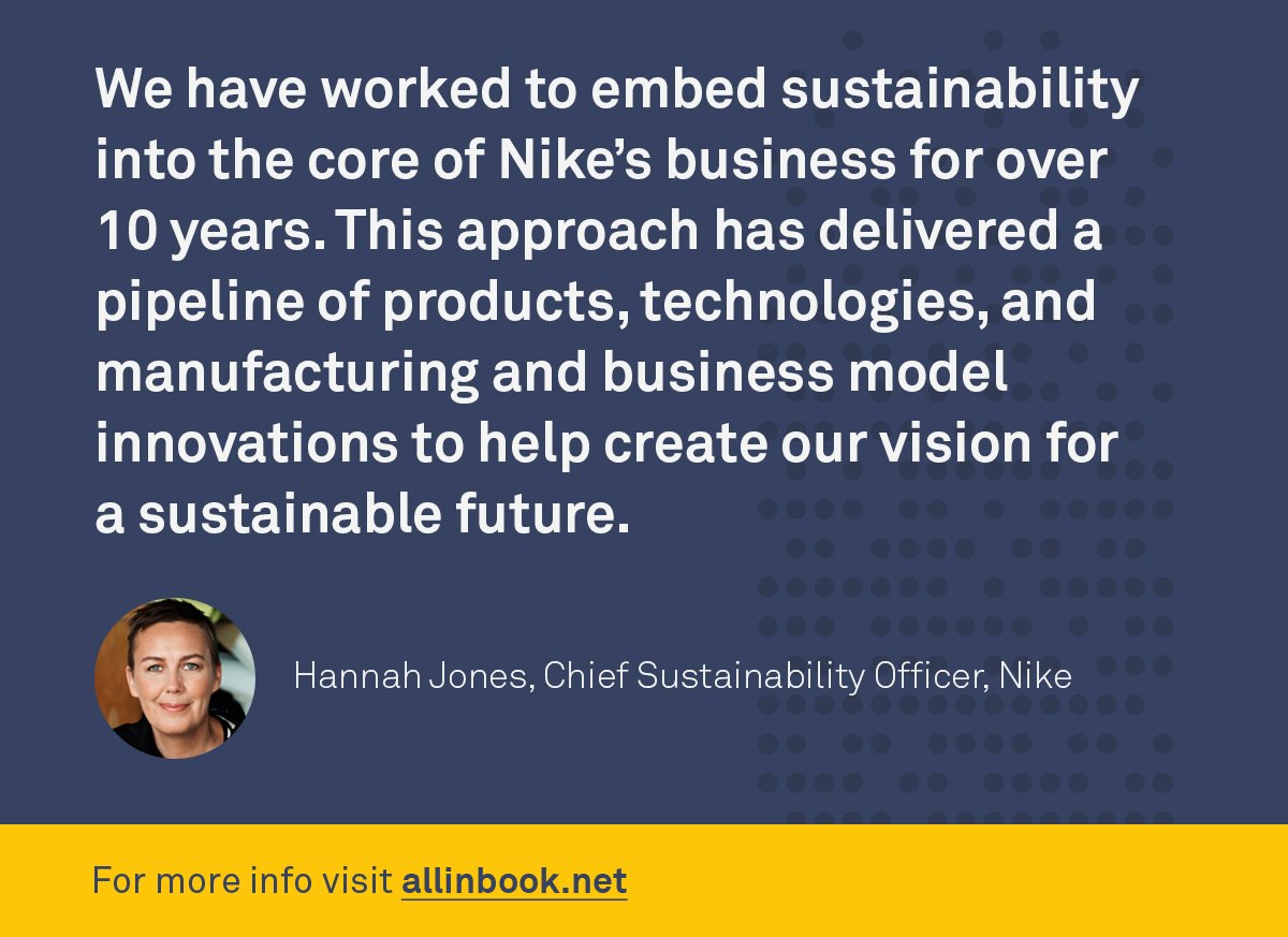 markpeterlee's tweet image. A8 #CSRchat -- an aspect of Nike that we love as a leader is the drive to make #sustainability and #innovation synonyms, which @hjones_nike cited as key to breakthroughs like #flyknit and #flyleather. Here another Hannah quote.