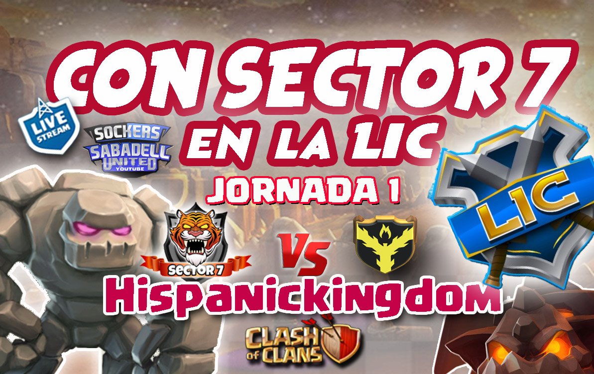 🆕 video!!! 🎬

Con SECTOR 7 en la LIC 🔥

S7 🆚 Hispanickingdom
J1 modalidad Heavy
<a href="/Sector7clash/">Sector 7</a> 
Locución 🎙️ Socker's y Lord Ned Stark <a href="/chrislordstark/">†Loяdиed Stαяk</a> 
Si te perdiste el stream aqui puedes verlo
YT 📺youtu.be/uz4nHED2xa0