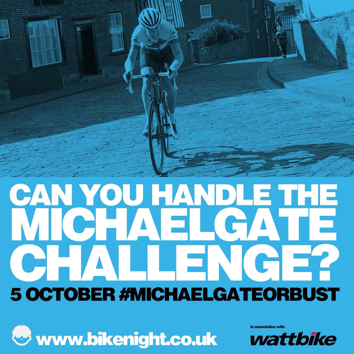 My next talk will be <a href="/bikelincoln/">Lincoln Bike Night</a> on October 5th, not only will there be free Haribo but also a chance to race and beat me up a virtual Michealgate  head to head on a <a href="/wattbike/">Wattbike</a> For tickets and to save £2 use the code 100climbs goo.gl/tKM7VM