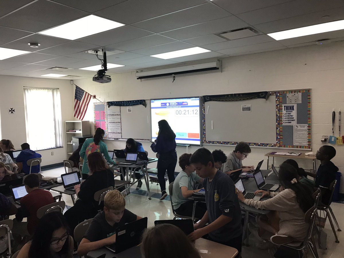 nbc_msprincipal's tweet photo. @ExcelNb students are completing a Break Out Activity as part of their study of the lost colony of Roanoke?  Who/what is  CROATOAN?  #NBNation https://t.co/pcIzILGlhS