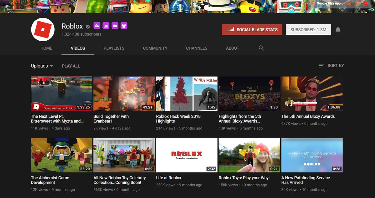 Roblox Videos On Youtube On The Web