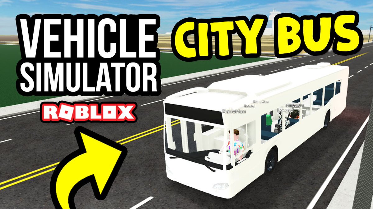 Seniac On Twitter City Bus Job In Roblox Vehicle Simulator Https T Co Tixqvx780e - locard roblox
