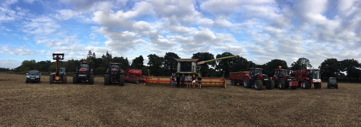 Combinable Harvest finished. Now just the Sugar Beet to go. Well done team and thank you for all your hard work.