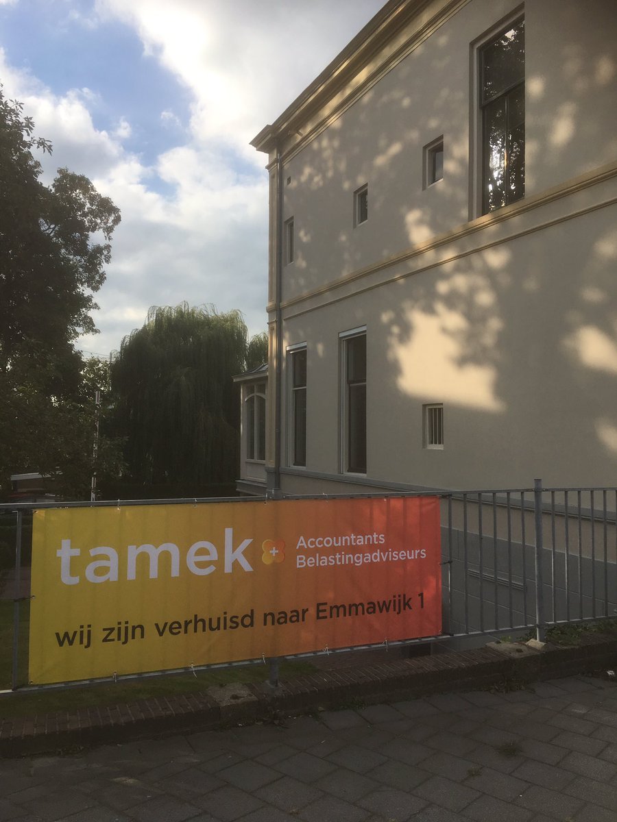 Week van lokatie-verandering in <a href="/zwolle/">Zwolle</a>; na opgaan van Bruintjes &amp; Seisveld in <a href="/tamek_NL/">Tamek Accountants & Belastingadviseurs</a> per 1 sept j.l., zaterdag verhuizing van #eekwal 31 naar #emmawijk 2.