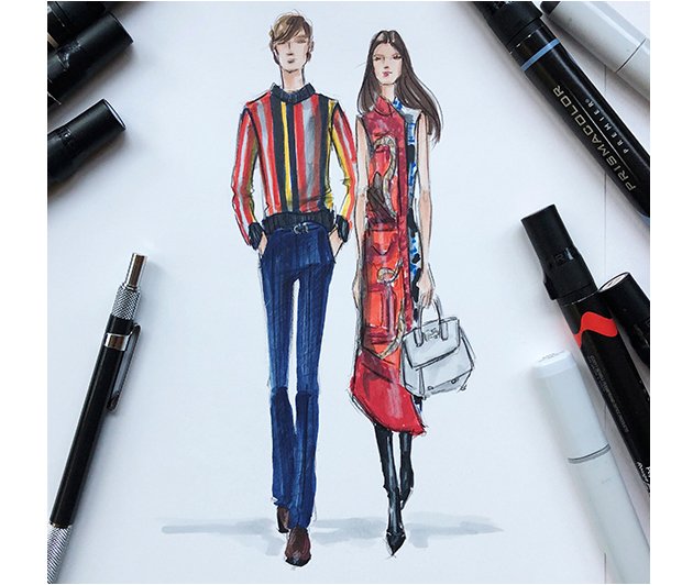 📸This is so cool: This Saturday (9/22) you can get a custom portrait by fashion illustrator #KristineSteiner at the San Francisco <a href="/ferragamo/">FERRAGAMO</a>​ location... shoewonk.com/post/178251927…