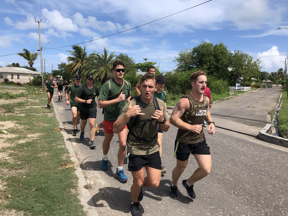 After a reassurance visit to #Montserrat after Tropical Storm ISAAC, HADR Tp are in #Antigua. Here the Tp are maintaining kit, vehicles and personal fitness prior to further HADR taskings.
.
#commandosappers #proudsapper #Commandos #royalmarines #Britisharmy #RFA