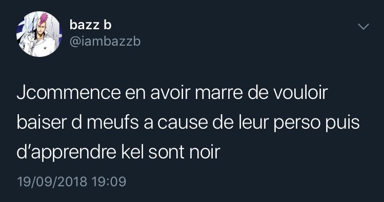 Allez lâchez votre plus beau signalement contre @iambazzb