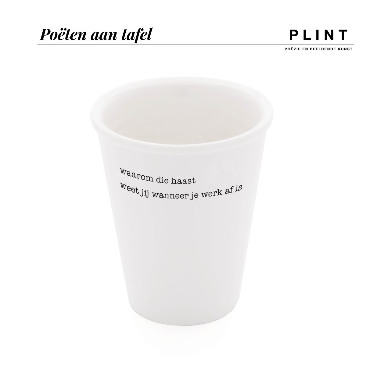 #druk is het nieuwe #dom
Dus hou nou eens op joh. Koffie!

plint.nl/servies-enzo/p…