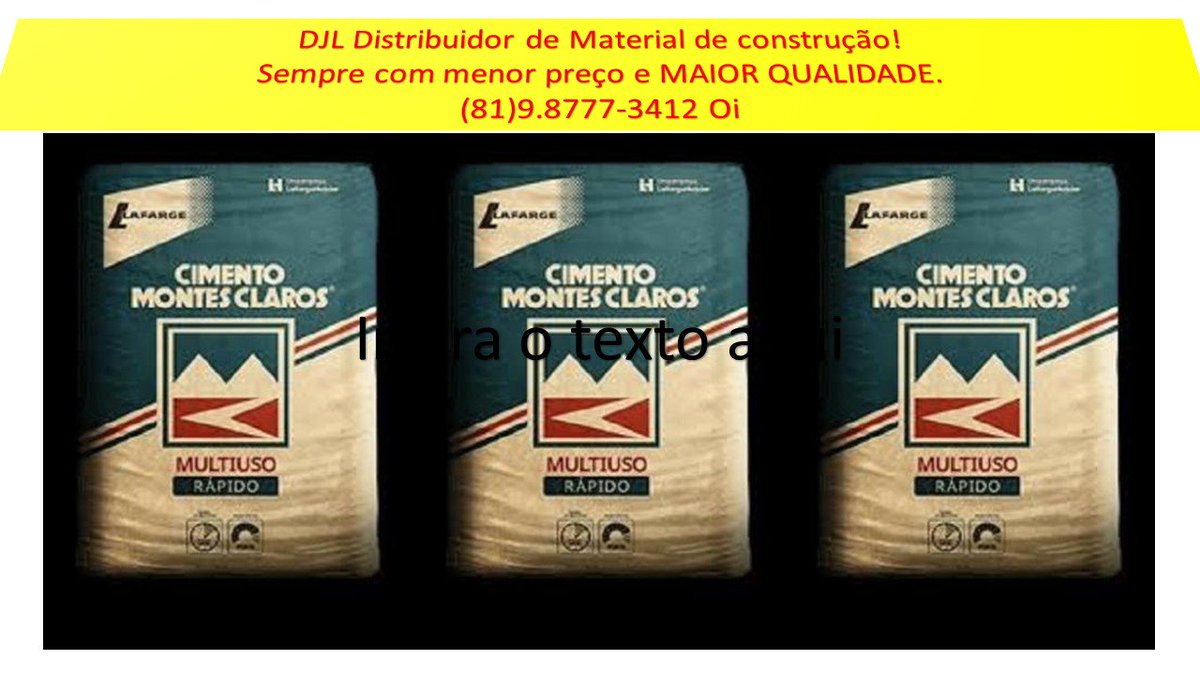 OJ Distribuidor (@ojdistribuidor) on Twitter photo Fornecemos material de construção a armazém, obra particular, Empresas de diversos portes, órgãos públicos a mais de 10 anos com compromisso ao Cliente de atender a sua satisfação de acordo com qualidade de cada produto com o padrão técnico segurança regulamentado.(81)99656-0904 Fornecemos material de construção a armazém, obra particular, Empresas de diversos portes, órgãos públicos a mais de 10 anos com compromisso ao Cliente de atender a sua satisfação de acordo com qualidade de cada produto com o padrão técnico segurança regulamentado.(81)99656-0904