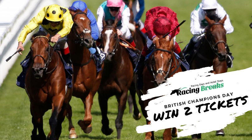 FrankieDettori's tweet photo. 🚨COMPETITION TIME 🚨

Come and see me at @Ascot! 🥂🐎

WIN 2 Queen Anne Enclosure tickets to QIPCO British Champions Day! @ChampionsSeries 🎟

All you have to do to win is:

👉 FOLLOW @RacingBreaks 
🔁 RETWEET this tweet 

Entries close on Monday 24th at 1pm* https://t.co/eaorkAzUNi