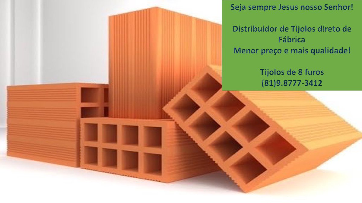 OJ Distribuidor (@ojdistribuidor) on Twitter photo Fornecemos material de construção a armazém, obra particular, Empresas de diversos portes, órgãos públicos a mais de 10 anos com compromisso ao Cliente de atender a sua satisfação de acordo com qualidade de cada produto com o padrão técnico segurança regulamentado.(81)98777-3412 Fornecemos material de construção a armazém, obra particular, Empresas de diversos portes, órgãos públicos a mais de 10 anos com compromisso ao Cliente de atender a sua satisfação de acordo com qualidade de cada produto com o padrão técnico segurança regulamentado.(81)98777-3412