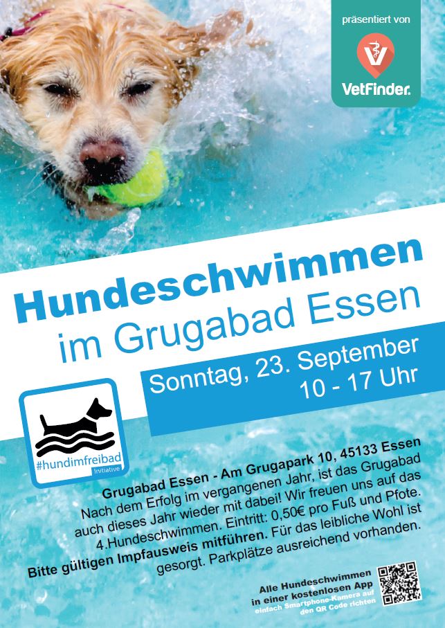 #Hundeschwimmen im Grugabad 🐶🌊🐶 https://t.co/QiGzCzzpRM