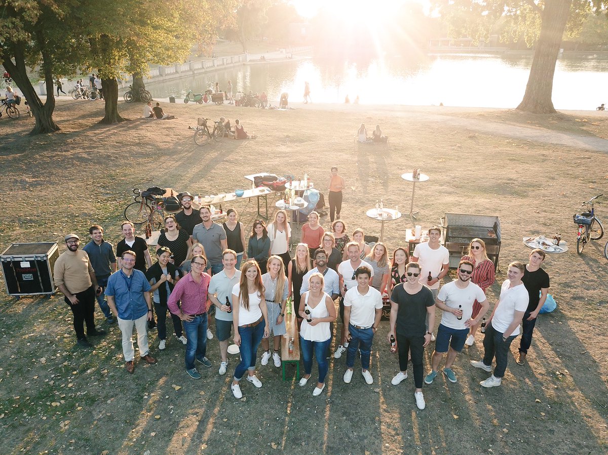 #newwork vom feinsten! #summer Event mit BBQ. <a href="/detecon/">DETECON Consulting</a> #CompanyReBuilding