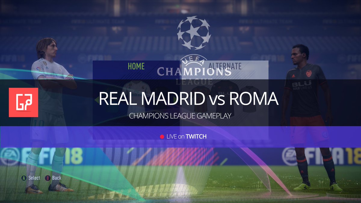 90stamizha's tweet photo. Watch #RealMadrid vs #Roma #fifa18 #gampley , #ucl #championsleague prediction. 80 minutes, live streaming
Live Now
https://t.co/Peqkr6gJZ5 https://t.co/BAnXxs0ing