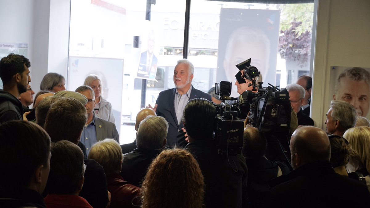 Quel plaisir de retrouver nos militantes et militants de l’Abitibi-Témiscamingue! En route vers un gouvernement libéral majoritaire le 1er octobre, pour faciliter la vie des Québécois!  

#Qc2018 #PolQc #PLQ