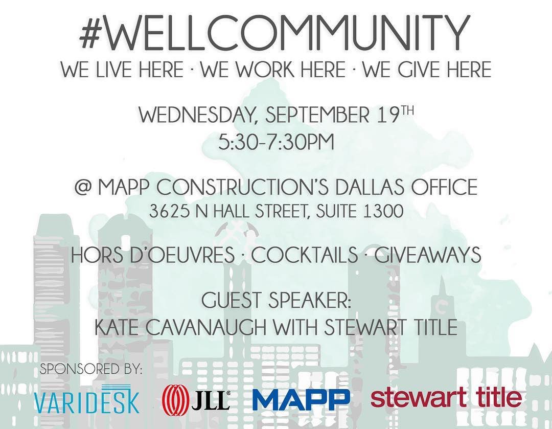 LadiesinCRE's tweet photo. We look forward to seeing everyone tonight!

Please note MAPP's address: 3625 N Hall Street, Suite 1300, Dallas, Texas 75219

Complimentary valet by @PremiumParking located on Hall Street!

 #wellconnected #LCRE #DallasCRE #LadiesinCRE https://t.co/23HTawRgCv