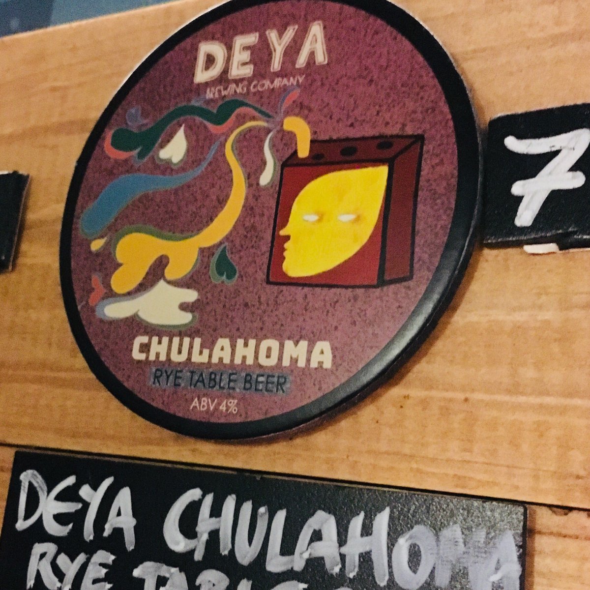 Delicious chulahoma from <a href="/deyabrewery/">DEYA</a> is pouring now #craftbeer #goodbeer #cosypub