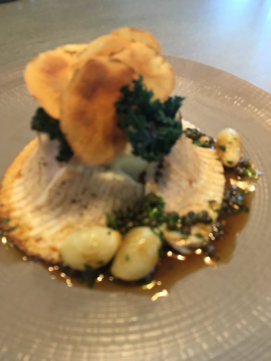 Chestnut Tagliatelle and Skate Wings are ready for Autumn Classes here at the Cookery School today <a href="/TheKitchenatCG/">TheKitchenatCG</a>