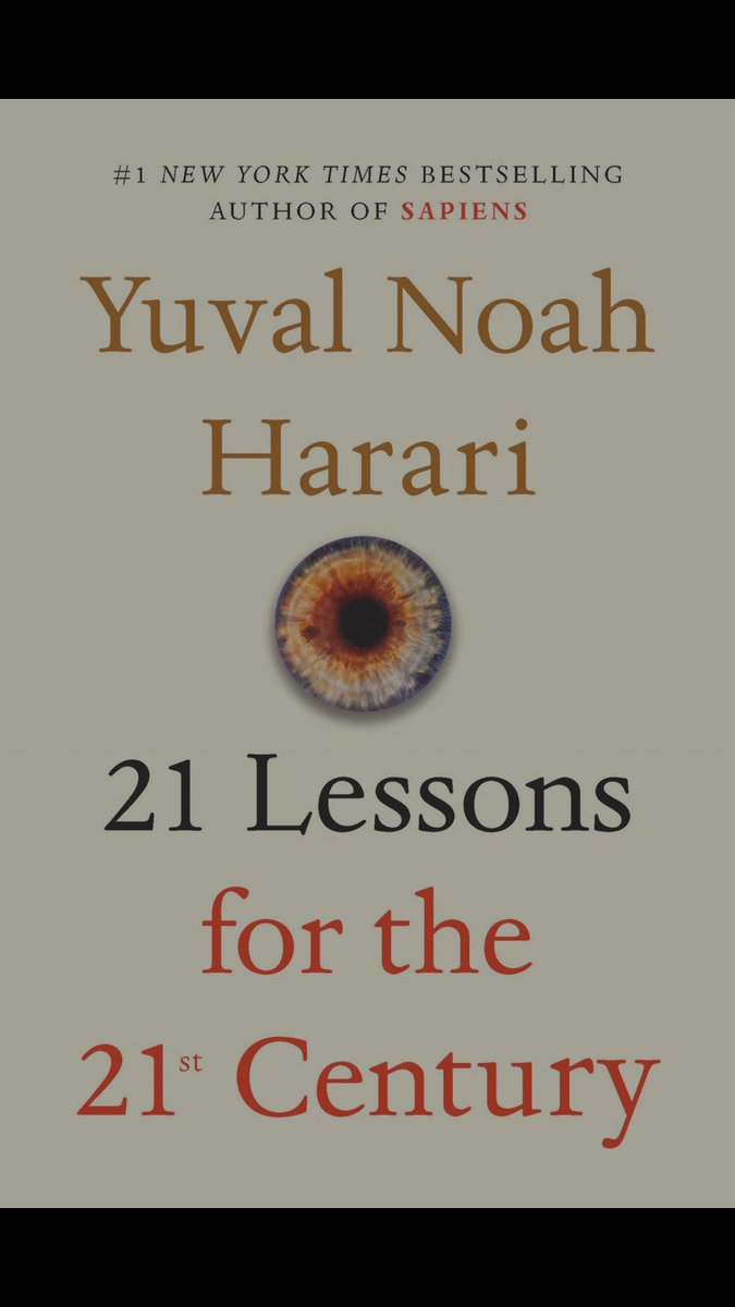 Sapiens ve Homo Deus dan sonra <a href="/harari_yuval/">Yuval Noah Harari</a> in yeni kitabına başladım... ilk sayfalarından itibaren düşündürücü fikirlerle dolu...
