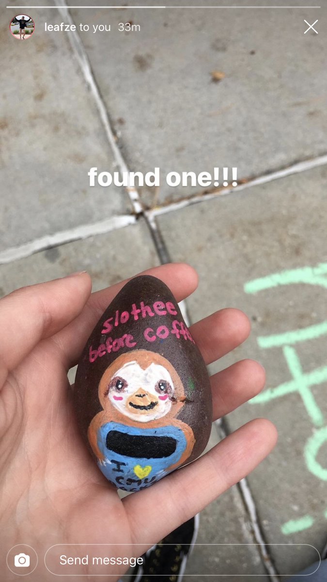 cmu_rocks's tweet image. Congrats to @leafze of instagram for finding the first rock of the year 🔥🆙 #cmurocks #rockart