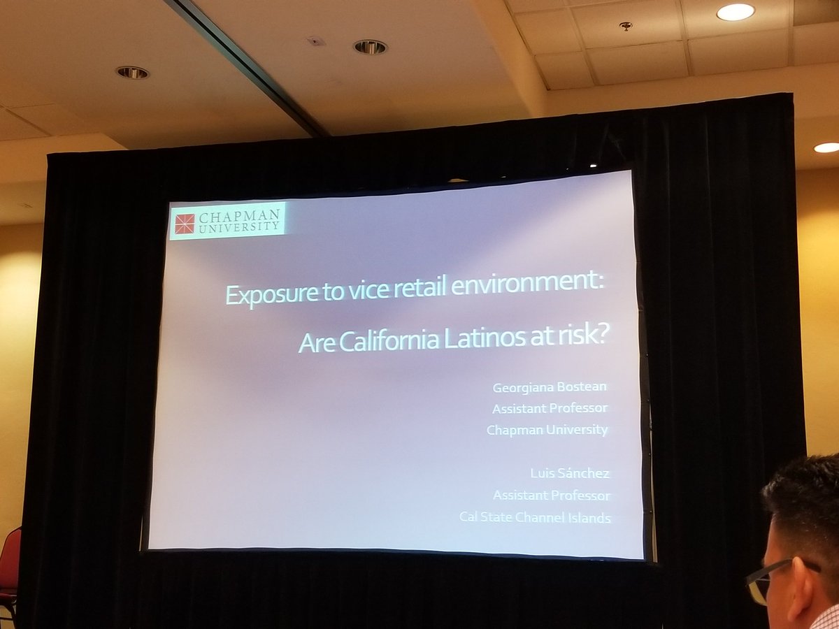 tmiles2054's tweet photo. #ICAA2018 #DrMariaAranda @latinageron
Socio-demographic #disparities in the neighborhood nicotene retail environment. Georgiana Bostean https://t.co/eTr4JI3g5B