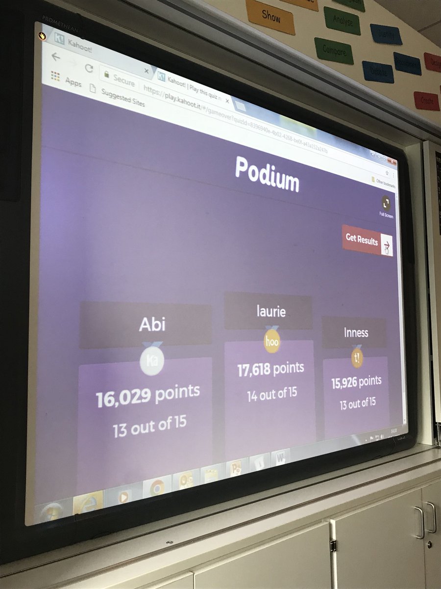 S3 Business Management Kahoot today! 

Luss done well on House points thanks to our winners! 👍🏻 #WeCare #StrivingforExcellence <a href="/Dumbarton_Acad/">Dumbarton Academy</a> <a href="/luss_houseDA/">Luss House</a>