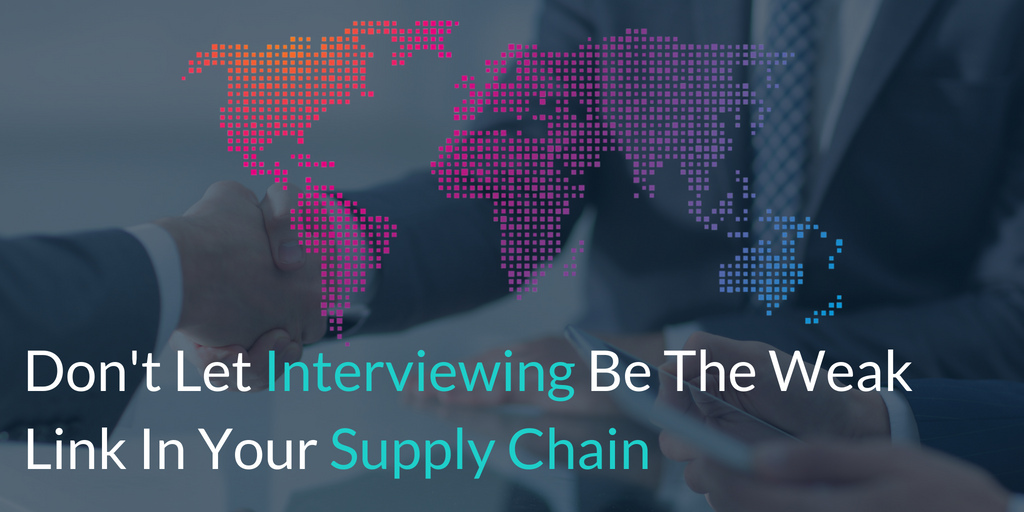Supply chain is rapidly evolving and you need the right people to lead your business on the path to success. Follow these tips to separate good from great when interview supply chain leaders. buff.ly/2IWuPEr #supplychain #interview #hiring