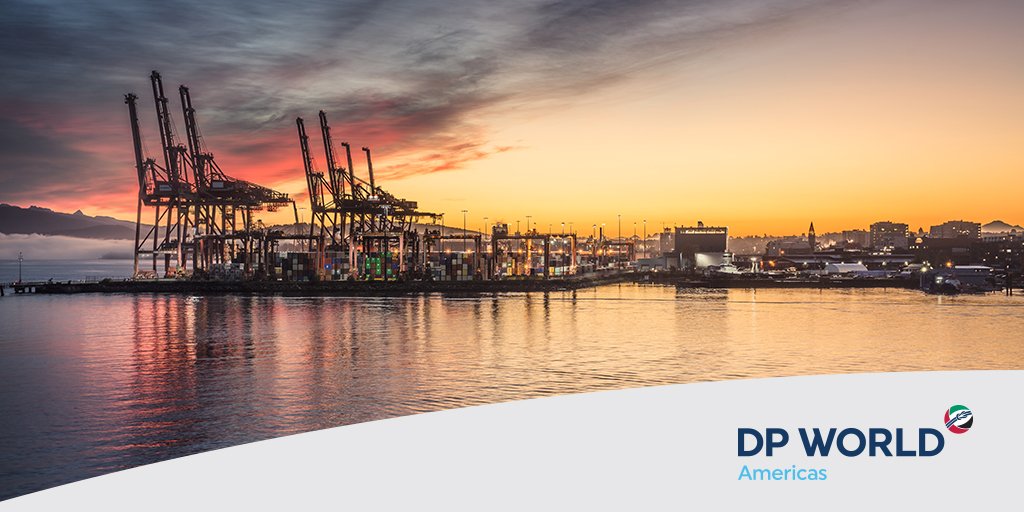 What a great sunrise at DP World Vancouver, isn’t it?