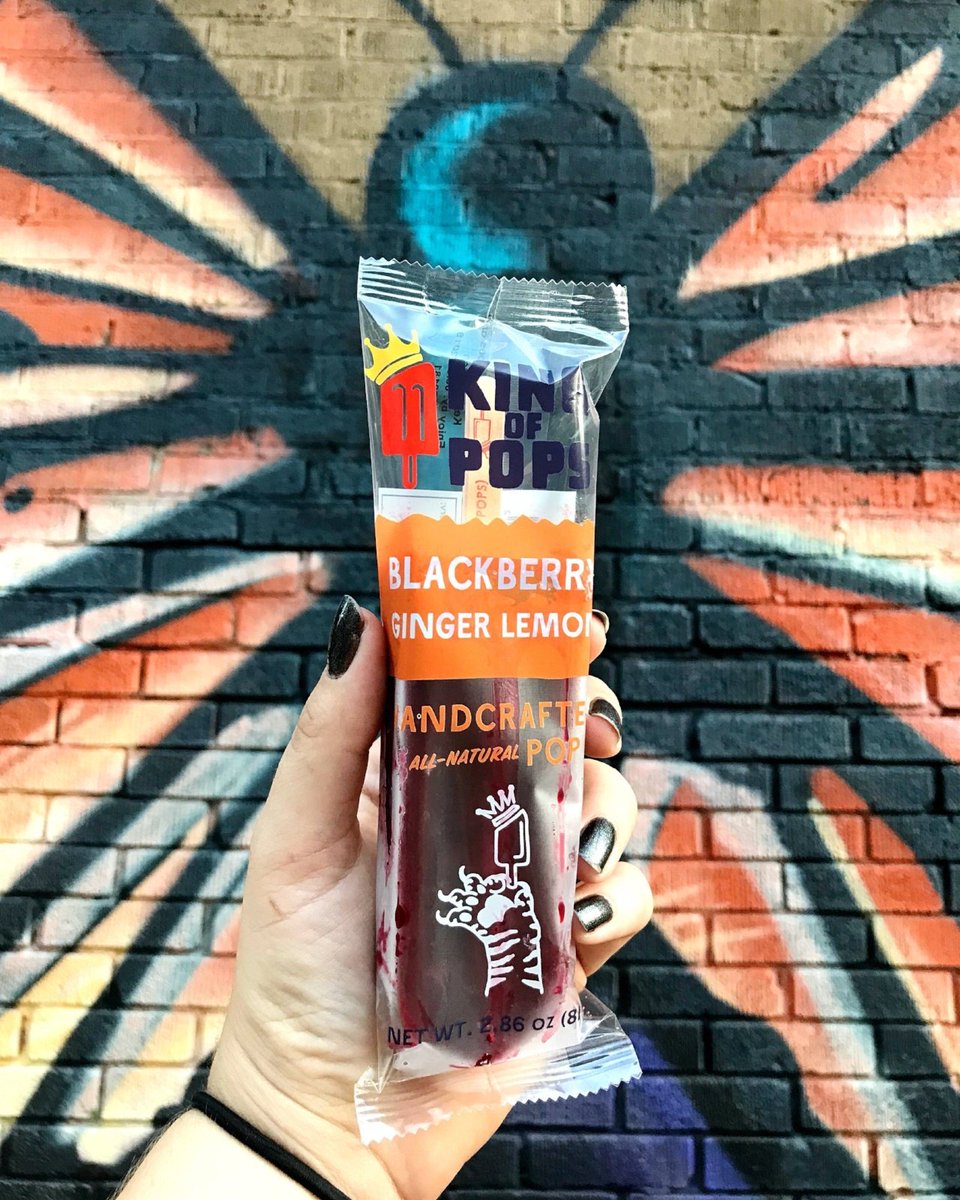 Blackberries, Ginger, and Lemons all go into our year round flavor. Have you had a chance to try one? #kingofpopsath

Check out our flavors 👉 bit.ly/2NUgmuZ
