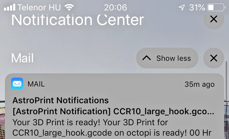 pnc_'s tweet photo. irt a nyomtató hogy kész #leveletkaptamlajf #3Dprinting #astroprint https://t.co/DTSbCZmOYU