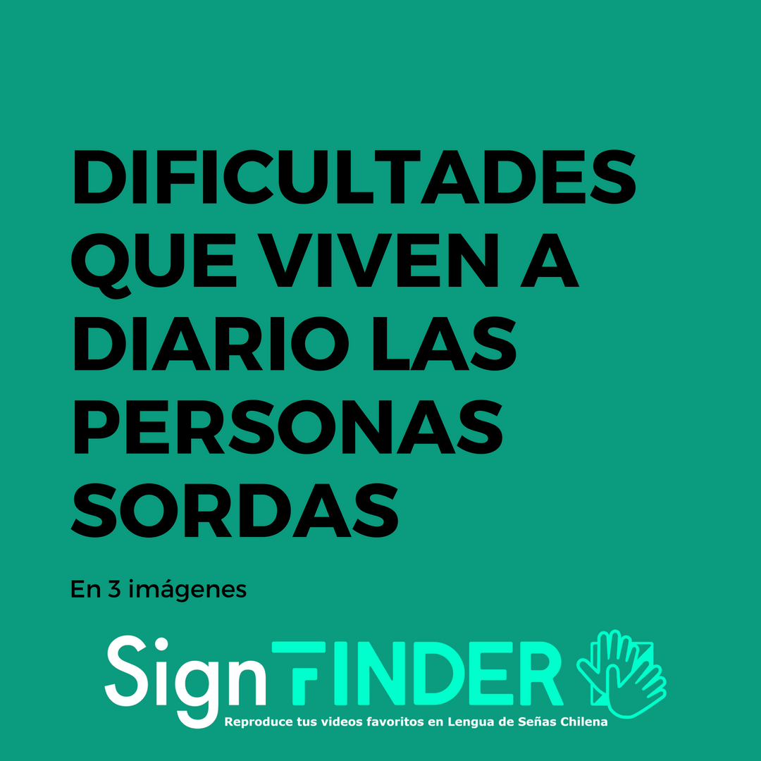 signfinderCL's tweet photo. Gracias a que SignFinder interpreta los vídeos de youtube en lengua de señas chilena, soluciona las siguientes problemáticas que viven las personas sordas a diario.

Te esperamos en la feria de software este 30 de noviembre en el campus San Joaquín de la #UTFSM https://t.co/iy7HzIp9sz